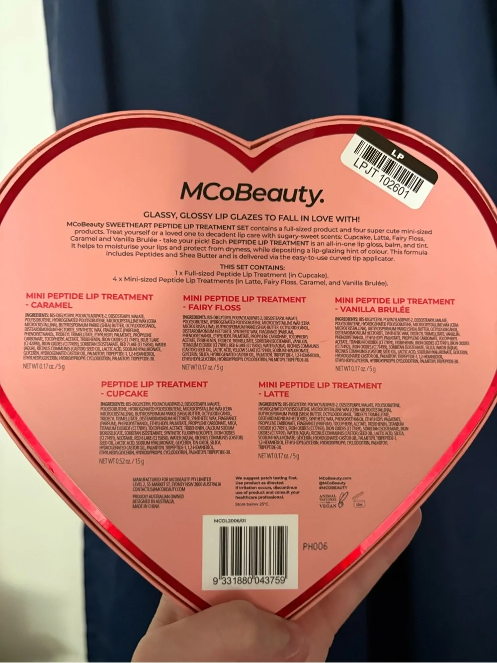 Lips to Love Peptide Lip Treatment Set MCoBeauty